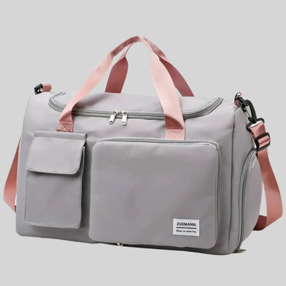 Waterproof Weekend Bag with Shoe Compartment