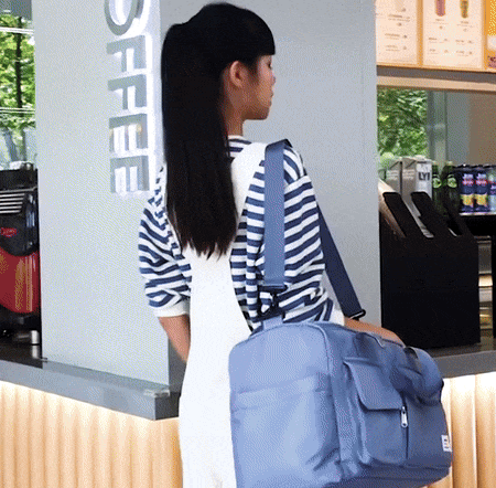 Waterproof Weekend Bag with Shoe Compartment