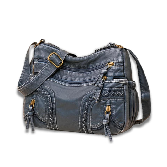 WeaveStyle Woven Shoulder Bag Elegant Lightweight Spacious Everyday Handbag
