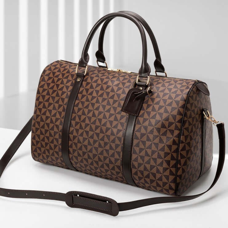 Westman Premium Leather Travel Duffle Bag Unisex