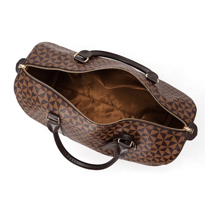 Westman Premium Leather Travel Duffle Bag Unisex