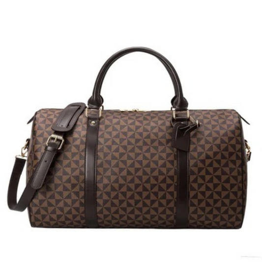 Westman Premium Leather Travel Duffle Bag Unisex
