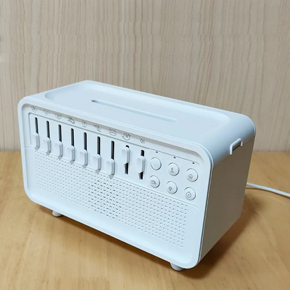 White Noise Machine with Humidifier Night Light and Bluetooth Speaker