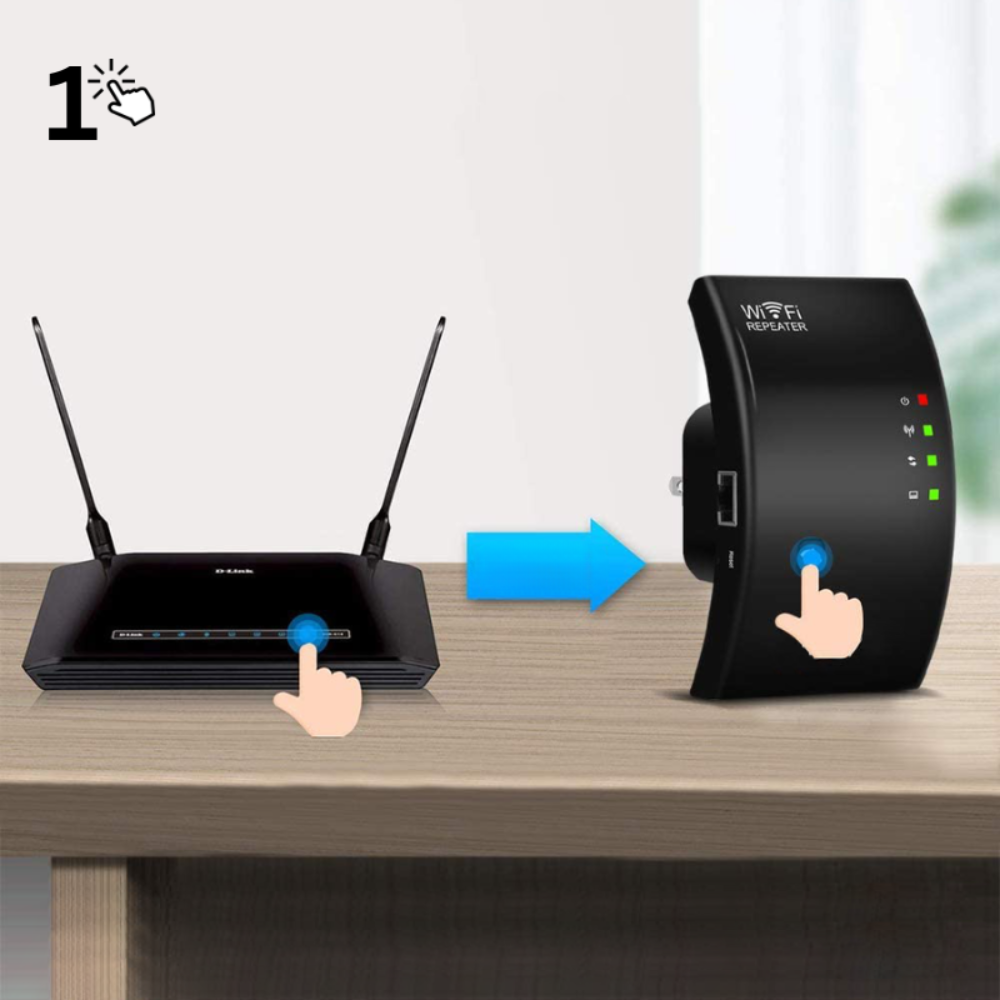 Wi-Fi Booster Wireless Signal Extender for Home Coverage