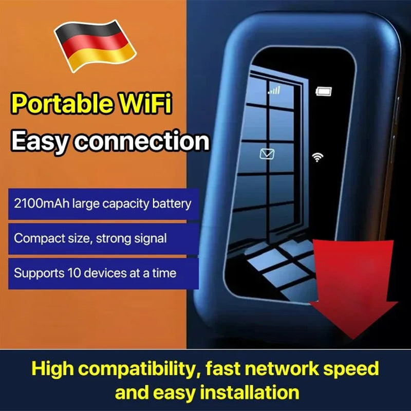 Wi-Fi Pro Portable Wi-Fi Booster for Fast and Reliable Internet Anywhere