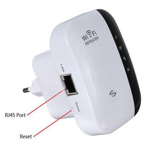 WiFi Extender Repeater with 300 Mbps Speed and Ethernet Port