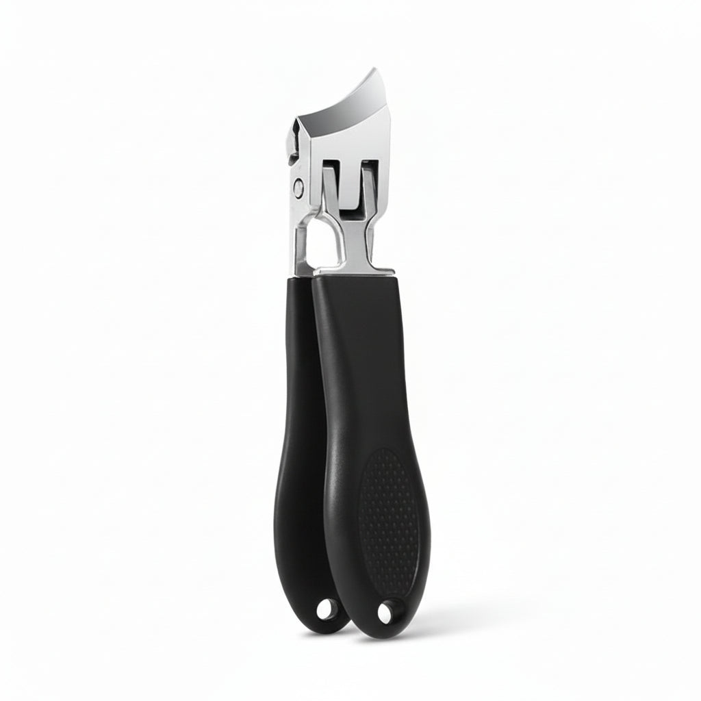 Wide Jaw Stainless Steel Nail Clippers With Nail Catcher
