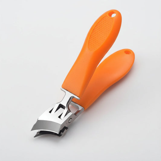 Wide Jaw Stainless Steel Nail Clippers With Nail Catcher