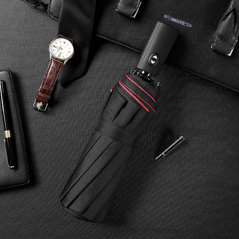 Windproof Storm Umbrella Compact Lightweight Auto Open Travel Umbrella