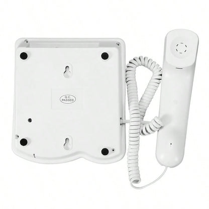 Wired Home Telephone for Seniors Simple Durable Landline Phone for Easy Calling