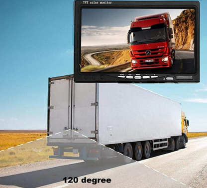 Wireless Backup Camera System with 7 Inch Screen for Truck Trailer RV