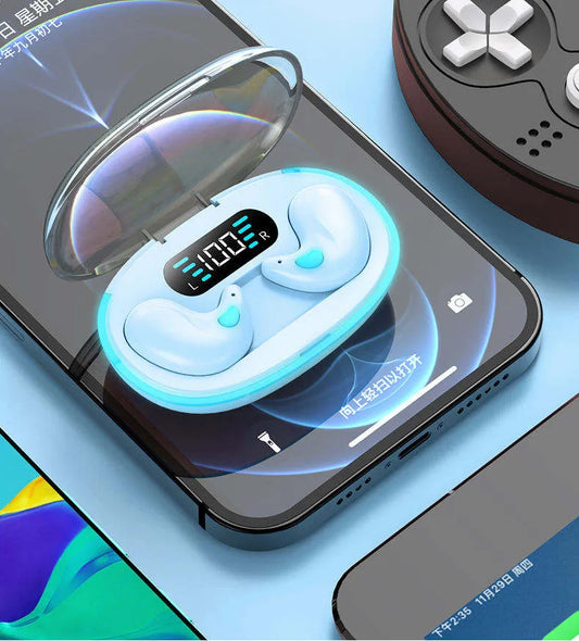Wireless Bluetooth Sleep Earbuds with Lightweight Ergonomic Design
