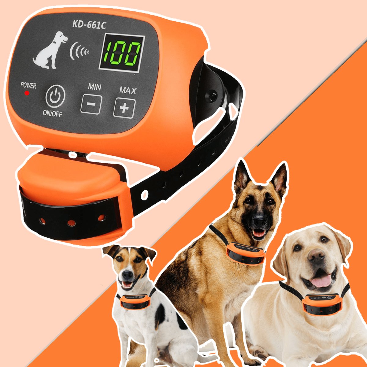 Wireless Dog Fence System Waterproof Adjustable Pet Containment