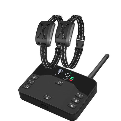 Wireless Dog Fence System with Adjustable Waterproof Training Collar