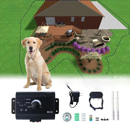 Wireless Dog Fence with Remote Portable Pet Containment System 500m Range