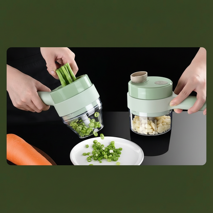 Wireless Electric Vegetable Chopper Mini Food Processor Kitchen Cutter