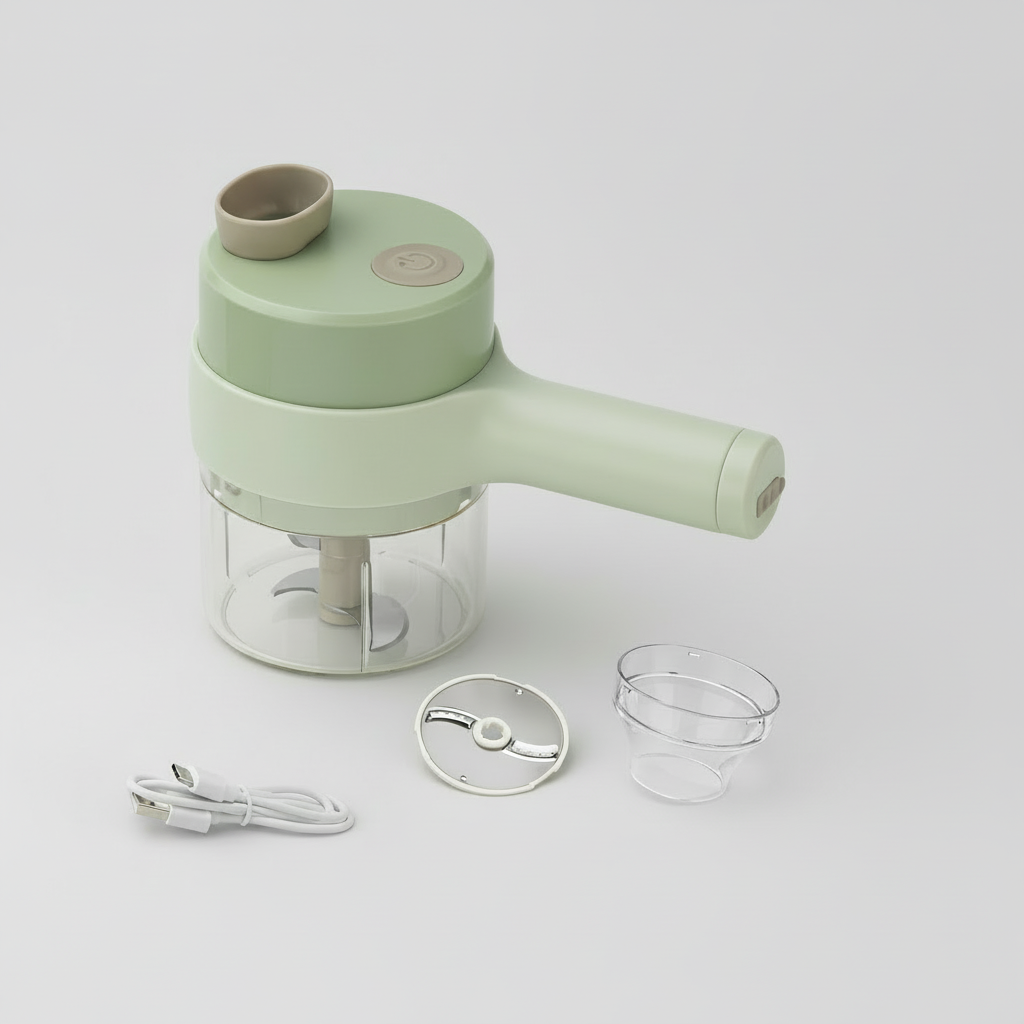 Wireless Electric Vegetable Chopper Mini Food Processor Kitchen Cutter