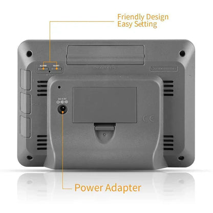 Wireless Home Weather Station Indoor Outdoor Temperature and Humidity Monitor