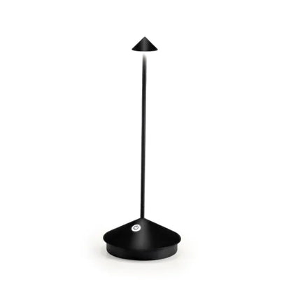 Wireless LED Table Lamp with Rechargeable Battery and Modern Design