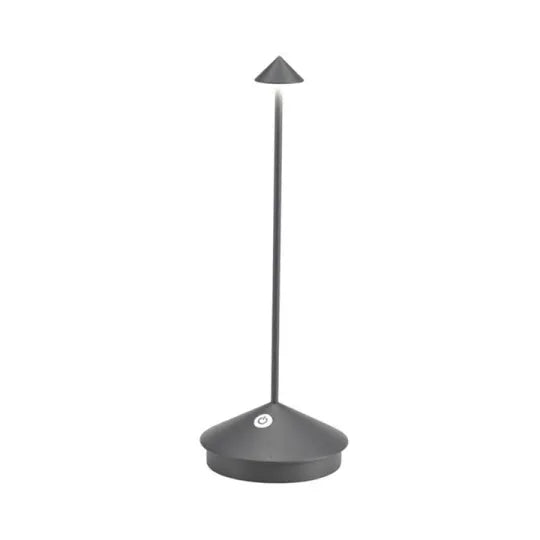 Wireless LED Table Lamp with Rechargeable Battery and Modern Design