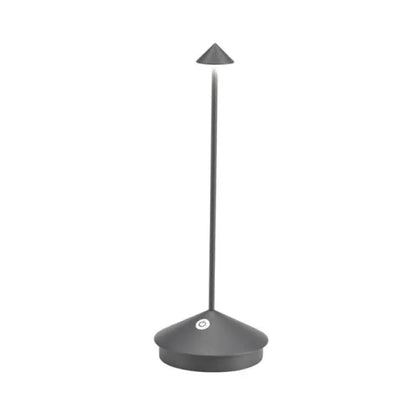 Wireless LED Table Lamp with Rechargeable Battery and Modern Design