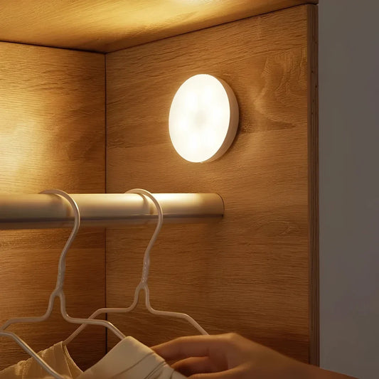 Luce notturna LED wireless con sensore di movimento, per corridoio, scale e camera da letto