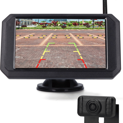 Wireless Rear View Camera with Monitor Night Vision Waterproof Reversing System
