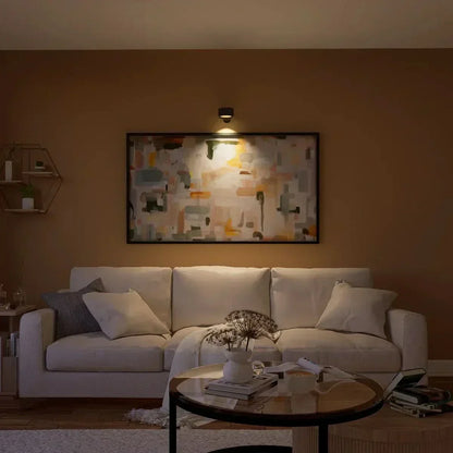 Wireless Rechargeable Wall Lamp with 360° Rotation and Adjustable Brightness