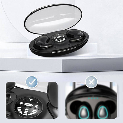Wireless Sleep Headphones with Bluetooth 5.3 and Low-Pressure Fit