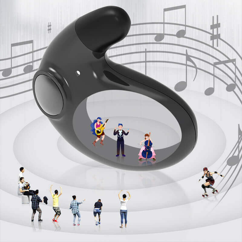 Wireless Sleep Headphones with Bluetooth 5.3 and Low-Pressure Fit