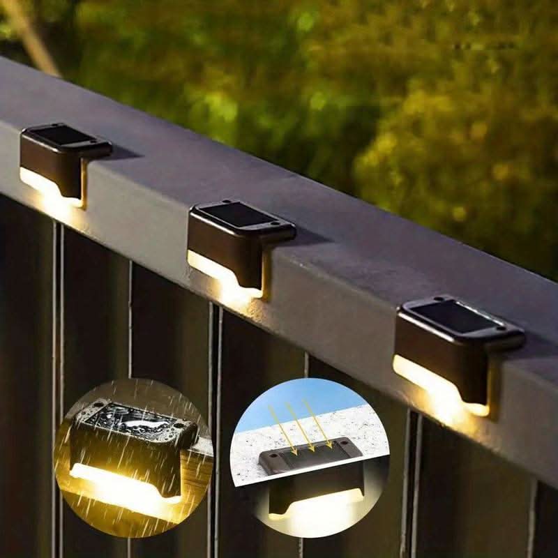 Wireless Solar LED Wall Light with Automatic Dusk Sensor and IP65 Outdoor Protection