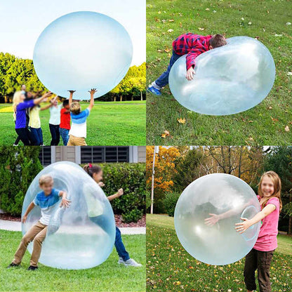 WobbleBubble Giant Inflatable Play Ball for Kids with Durable Design for Outdoor Fun