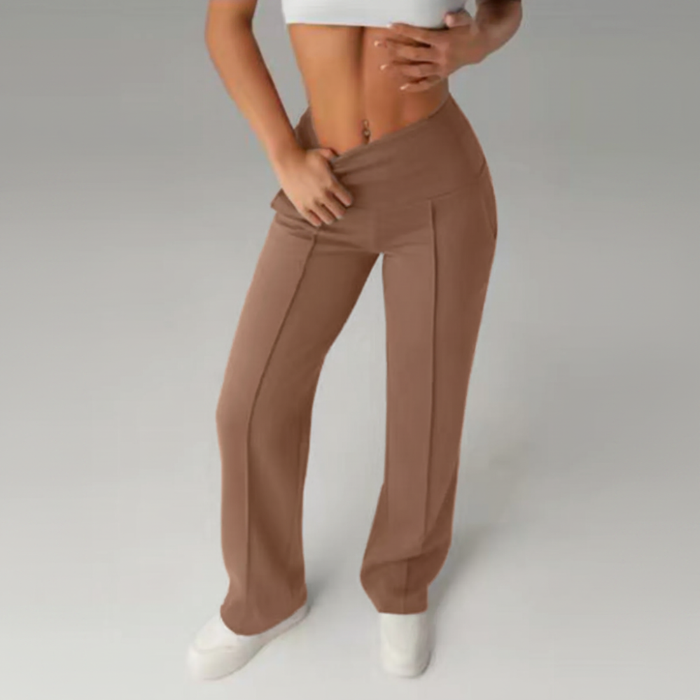 Women High Waisted Flared Yoga Pants Stretch Athletic Leggings