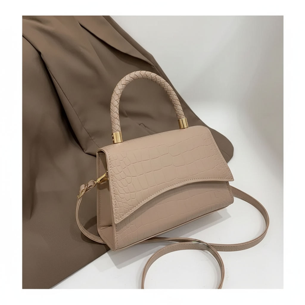Borsa da donna classica a tracolla, casual, per tutti i giorni