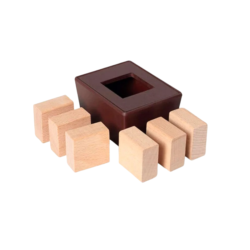 Wooden 3D Logic Puzzle for Brain Training
