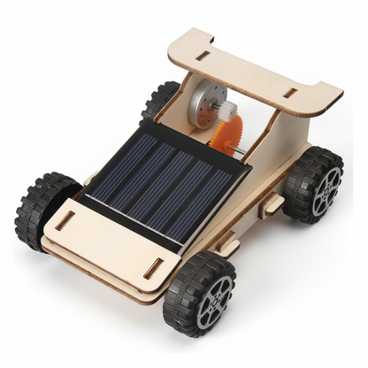 Wooden DIY STEM Car Building Kit Creative Learning Toy for Kids