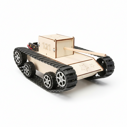 Wooden DIY STEM Car Building Kit Creative Learning Toy for Kids