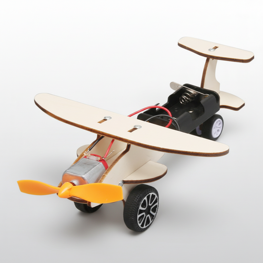 Wooden DIY STEM Car Building Kit Creative Learning Toy for Kids