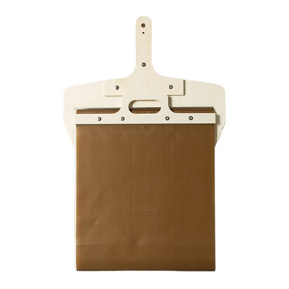 Wooden Pizza Peel with Sliding Lock Mechanism – Non-Stick Pizza Serving Shovel