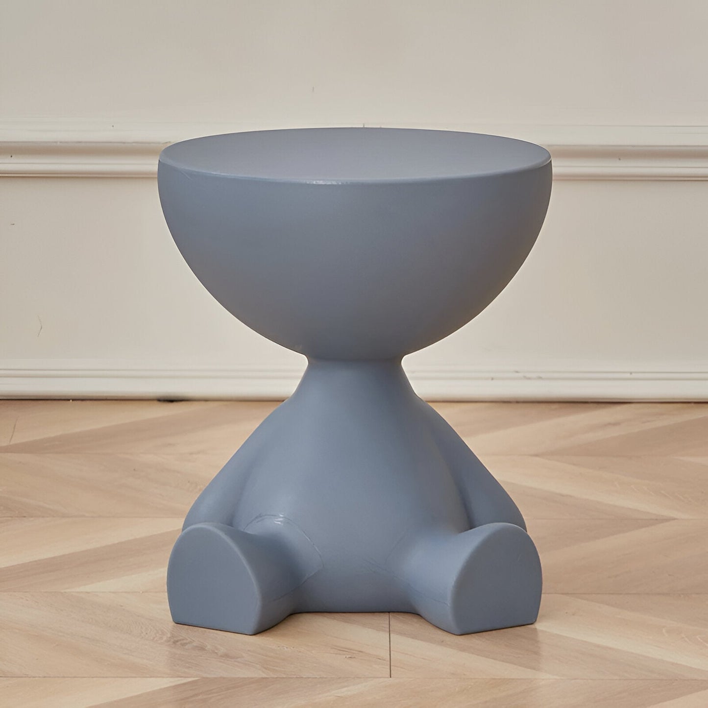 Ylix Round Coffee Table Modern Compact Side Table