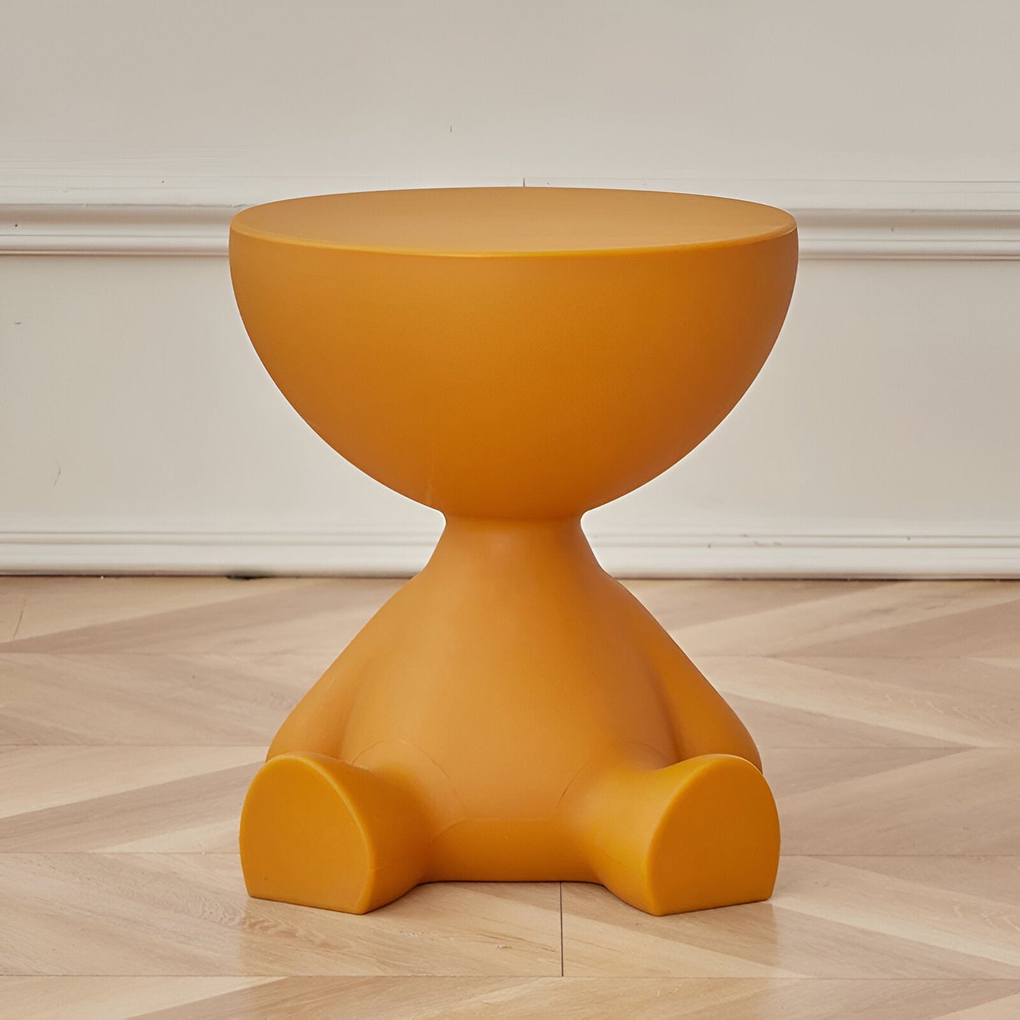 Ylix Round Coffee Table Modern Compact Side Table