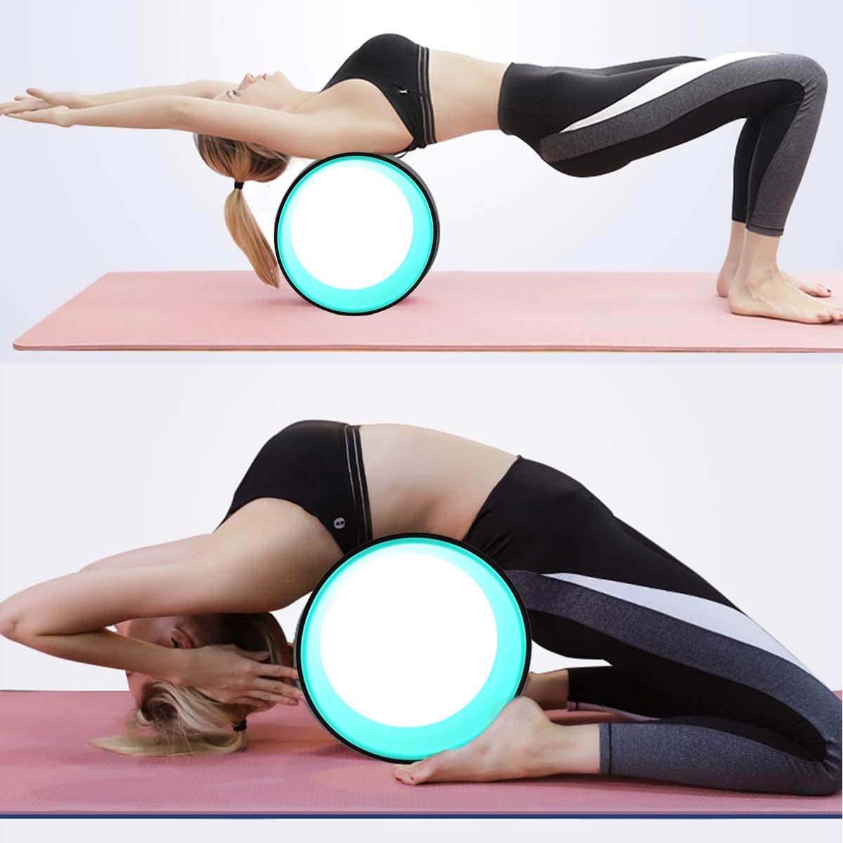 Yoga Wheel for Flexibility and Back Support