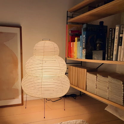 Zen Floor Lamp with Dimmable LED Light and Japanese Inspired Design