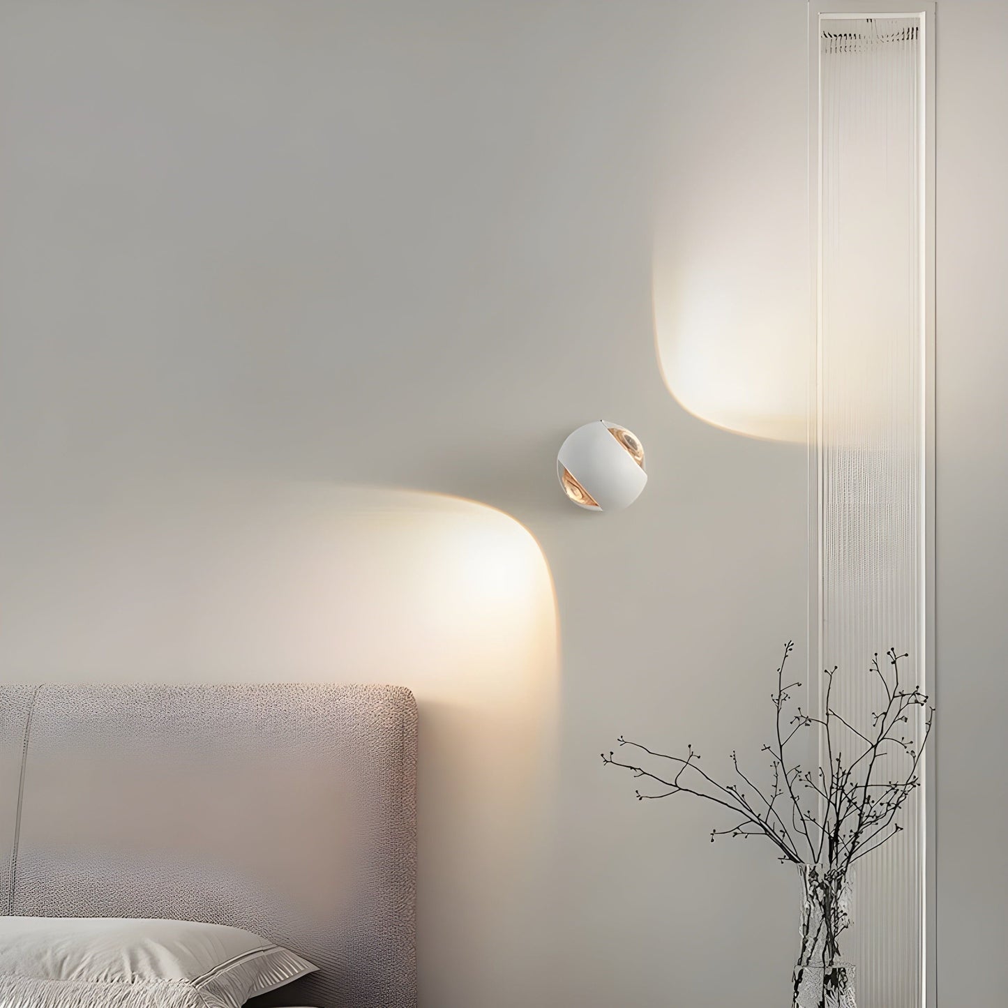 ModernEdge 360° Rotating LED Wall Light